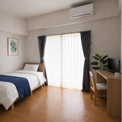 ★広めの1K★屋根付き駐車場／wi-fi無料★宅配ボックス★オートロック★GM鳥栖4の物件画像