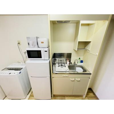 Ｓマンスリー美沢Ⅱ（3-6）【駐車場有・ネット無料・ホームセンター、コンビニ隣接】の物件画像