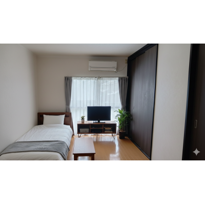 KIT【小松ICから車11分♪】1DK☆Wi-F-無料☆駐車場有の物件画像