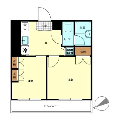 ハイムアレックス【Ｗｉ-Ｆｉ無制限・外国人可】＜寝具・キッチン用品代込＞の物件画像