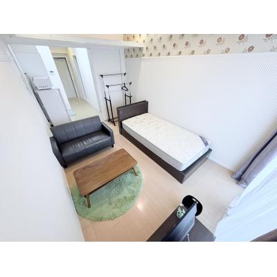 Sマンスリー松山市駅東（6-5）【ネット無料・築浅・オートロック・近隣コインパーキング多数】の物件画像