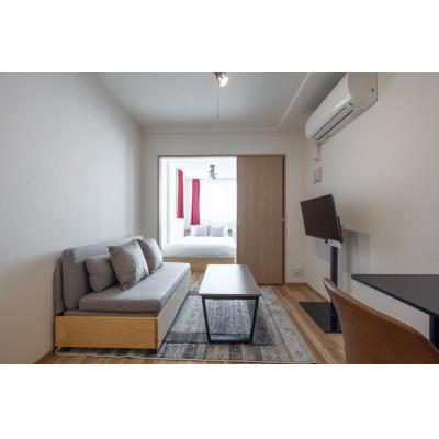 池袋から1駅！綺麗なお部屋/家具・家電付き/1LDK/最大収容人数4人の物件画像