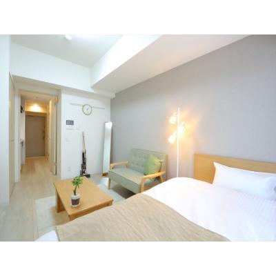 ヴィモス木場　6-Btype　禁煙　【光インターネット（WIFI）無料】【2021年4月築】【28㎡以上】【無料駐輪場】【オートロック】【駅徒歩1分】の物件画像