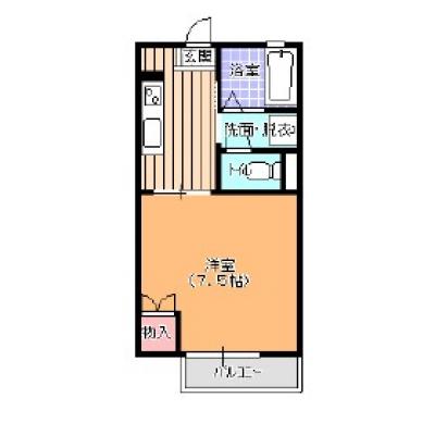 きららマンスリー出雲里方　Z4の物件画像