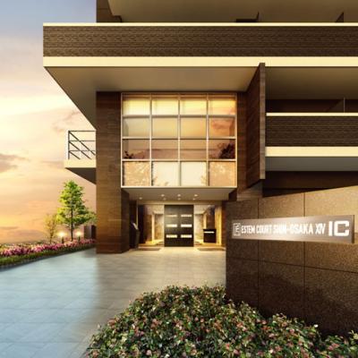 【西中島南方・南方・新大阪】EC新大阪XIV アイシー②【NET無料・ペット相談可・2口コンロ・浴室乾燥・オートロック】の物件画像