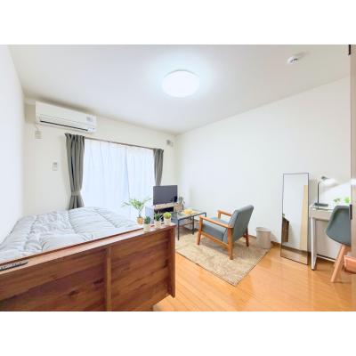 【大手大橋北側・長岡駅徒歩18分】🌿グランマンスリー長岡中島R306🌿単独光回線ネット無料！🎉✨スーパー「ウオロク」徒歩３分🚶🎵の物件画像