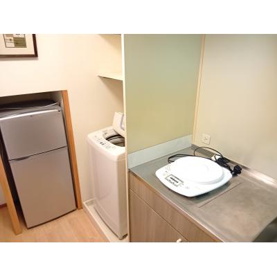 KIT【福井駅徒歩8分♪】オートロック☆家具家電完備☆駐車場有の物件画像