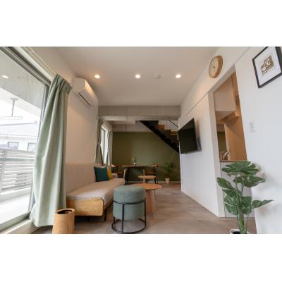 【屋上テラスでBBQ可】書斎付きワーケーション向き 自然に囲まれた滞在型宿の物件画像