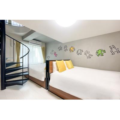 サンシャイン池袋も徒歩圏内/広々メゾネットタイプ/家具・家電完備/ラルーナ東池袋 201の物件画像