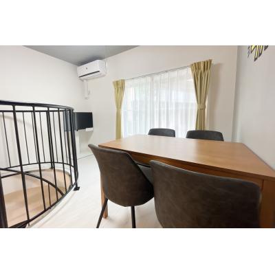 サンシャイン池袋も徒歩圏内/広々メゾネットタイプ/家具・家電完備/ラルーナ東池袋 201の物件画像