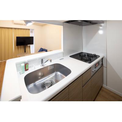 菊川駅徒歩8分！/収容人数最大4名/家具・家電、Wi-Fi完備/プレール・ドゥーク菊川 509の物件画像