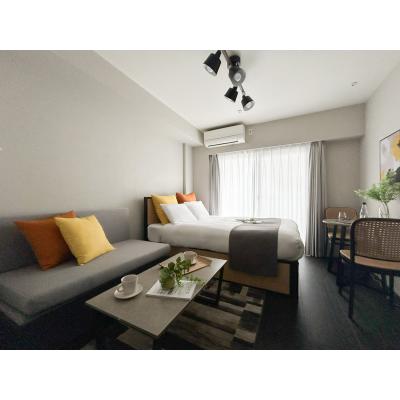 中野駅から徒歩10分/新宿駅まで電車5分/2024年築/家具家電付き/PREAS中野新井 402の物件画像