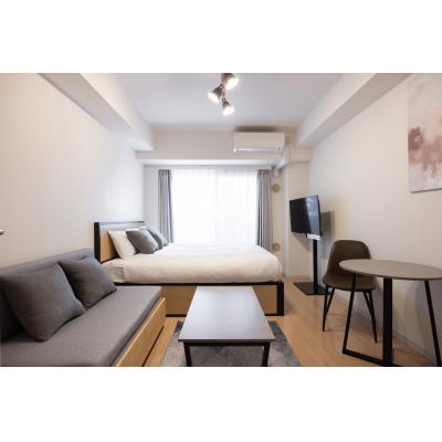 最寄駅まで徒歩5分/新宿まで2駅/家具家電付き/レジディア中落合B 106の物件画像