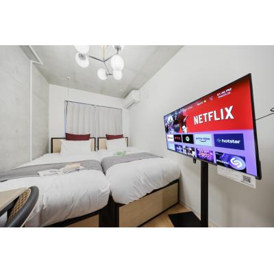 最寄駅から徒歩8分/2駅2路線が利用可能！/家具家電充実/Wi-Fi完備/MAT ARAIYAKUSHI WEST 203の物件画像