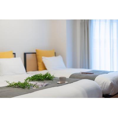 最寄り駅より徒歩4分/お洒落なお部屋/家具・家電完備/Wi-Fi完備/サンセゾンI 110の物件画像