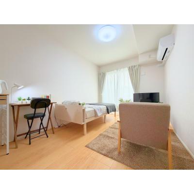【✨新築✨】【熊谷駅の東側徒歩10分！】🍀グランマンスリー熊谷曙町105🍀📶Wi-Fi無料✨敷地外駐車場あり（台数限定・別料金）🅿️🚗🗝️オートロック付きの新築アパート🌈の物件画像