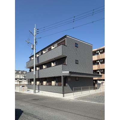 【✨新築✨】【熊谷駅の東側徒歩10分！】🍀グランマンスリー熊谷曙町105🍀📶Wi-Fi無料✨敷地外駐車場あり（台数限定・別料金）🅿️🚗🗝️オートロック付きの新築アパート🌈の物件画像