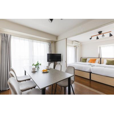 駅から徒歩5分/広々2DK&家具家電付き/人気の墨田エリア/Wifi完備/ソレアード鐘ヶ淵 801の物件画像