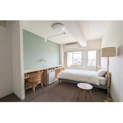 《池袋・新宿・渋谷まで約30分！》24Hモニター付きラウンジ｜一棟フルリノベ｜旅するように暮らす和光マンスリー🧳(207)の物件画像