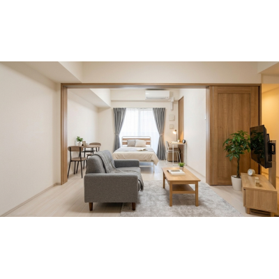 マンスリーステージ押上　1LDK-type【光回線インターネット（WIFI対応）無料！管理費無料！！】の物件画像