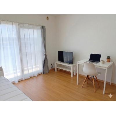 【津名一宮IC車6分/角部屋】淡路市中心の志筑エリア✨駐車場1台込🚗Wi-Fi完備の快適1Kマンスリー✨【M083-084】の物件画像