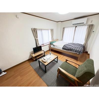 ユニオンマンスリー京成小岩２　101　1K・セミダブル☆【禁煙ルーム】人気の角部屋！ローテーブル＆ソファ＆たっぷり収納2ドア冷蔵庫など生活家電のあるお部屋■選べるWi-Fi格安レンタル中！の物件画像