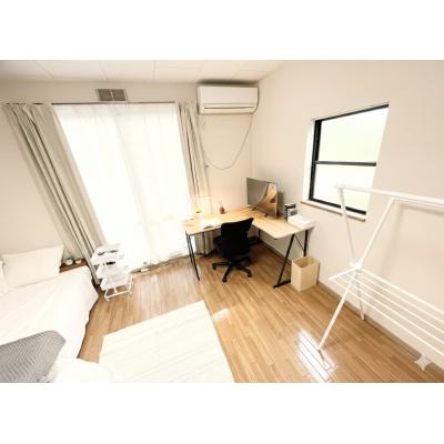 コスパだけじゃない“快適さ重視”マンスリータウン【映画館🎬や飲食店🍔が入っているけやきウォーク前橋🛍️✨まで徒歩１０分♬】【Wi-Fi無料📶】前橋文京町B101の物件画像