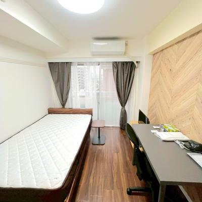 【J’sマンスリー六郷土手 602】即入居可🌟厚さ20㎝超高密度ポケットコイルマットレス使用！駅徒歩5分、品川駅や空港へのアクセス良好☆【インターネット無料】の物件画像