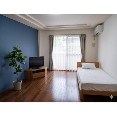 🌈新規OP賃料半額🌈播磨臨海工業地帯近く🏭出張にも便利な駐車場付き🚗駅チカ１Rマンスリー✨【M090】の物件画像