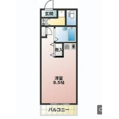 ♨無料大浴場付♨コンビニ・ドラッグストア徒歩1分🏪駐車場＆家具家電付🚙甲府東エリア✨TM214　520号室の物件画像