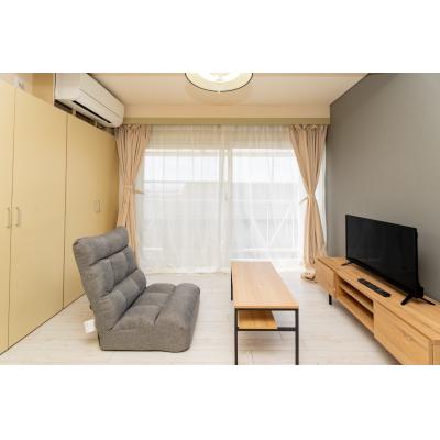駅徒歩圏内！家具家電付！駐車場付！TM224　2‐C号室の物件画像