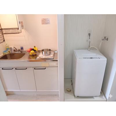 🌈新規オープン賃料半額🌈地下鉄板駅徒歩3分　複数路線利用可🚃BT別　独立洗面台付✨スマートTV【M094】の物件画像