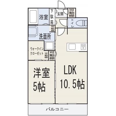 ★新着★邑久駅より徒歩3分！１ＬＤＫ🚗駐車場(有料)あり！🚕MSS尾張Aの物件画像