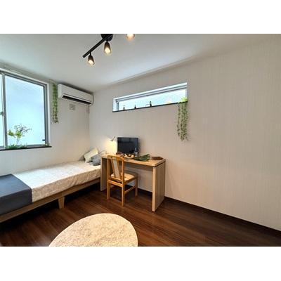 🔷🔹🔸🔶⭐ロフト付き⭐エアコン、IHコンロ⭐ワンルームタイプ⭐️2階角部屋⭐️【禁煙&Wi-Fi無料】⭐🔶🔸🔹🔷「K48」の物件画像