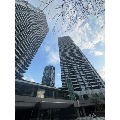 超高層52階建て高級タワーマンション、免震ツインタワー37階角部屋 ★高級家具、家電付きの物件画像