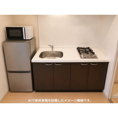 ★SステイEC難波ラパーク今宮・大国町【禁煙ルーム・１K・Wi-Fi無料・セミダブ ルベッド】★独立洗面台・温水洗浄便座・浴室乾燥機・ガス２口K★ペット可★の物件画像