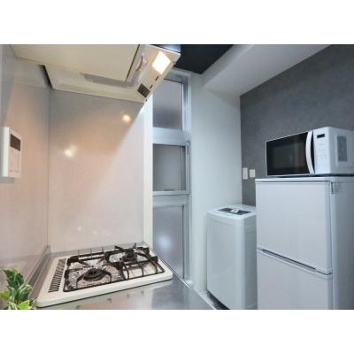 シティマンスリー・リベルテ大森　7A　モノトーンスタイル【広々30㎡オーバー】【禁煙ルーム】【ネットWIFI無料】【ビジネス、研修オススメ】の物件画像