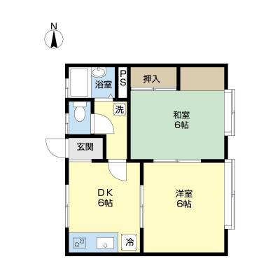 すむだすみなみB✨駐車場有り✨2名入居可✨コンビニすぐ🏪業務用スーパーすぐ✨の物件画像