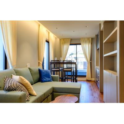 【六本木駅 徒歩2分✨】Roppongi House by U 📌デザイナーズ物件／無料WiFi／5~9月空き有の物件画像