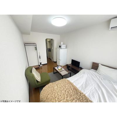 ユニオンマンスリー三鷹７　212　1R・シングル☆【禁煙ルーム】人気の角部屋！女性も安心の室内洗濯機＆ローテーブル＆ソファ付きの快適なお部屋/コンビニ至近/週末は井の頭恩賜公園でのんびりの物件画像