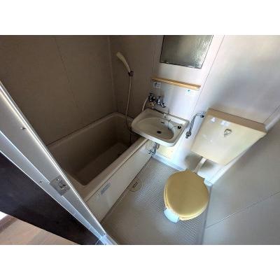 ユニオンマンスリー西調布駅前１　301　1R・セミダブル☆【禁煙ルーム】人気の角部屋！女性も安心の室内洗濯機＆デスク・チェア＆たっぷり収納2ドア冷蔵庫など生活家電のあるお部屋/西調布駅まで徒歩２分の物件画像