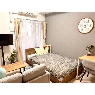  【新規オープン🌸特典あり⭐⭐】デスクもソファも標準装備♪ごゆっくりお過ごしできるお部屋🌟の物件画像