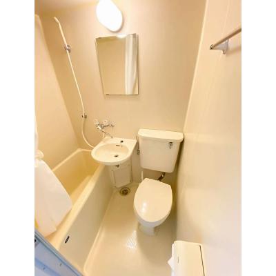 ユニオンマンスリー花小金井２　423　1R・セミダブル☆【禁煙ルーム】安心の建物AL＆室内洗濯機完備！デスク・チェア＆冷蔵庫や電子レンジなど生活家電のあるお部屋の物件画像