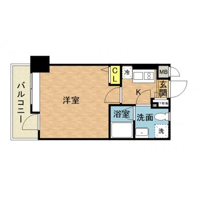 さくらす博多駅61【合同庁舎近く・2口コンロ】の物件画像