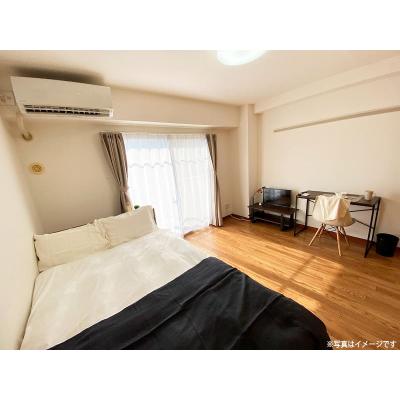 ユニオンマンスリー新小平１　207　1R・セミダブル☆◆インターネット固定回線（有線・Wi-Fi）無料の部屋◆【禁煙ルーム】勉強やテレワークにおすすめデスク＆チェアのあるお部屋の物件画像