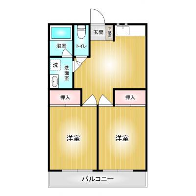 コスパだけじゃない“快適さ重視”マンスリータウン籠原南A202【無料Wi-Fiあり📶】の物件画像