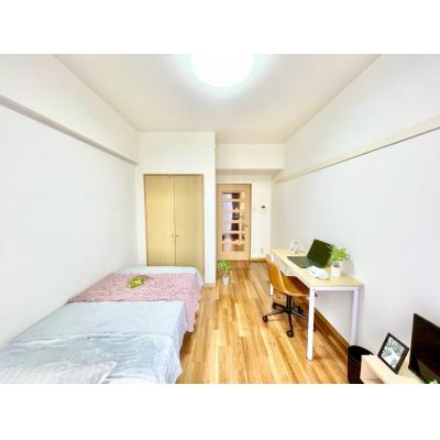 【中村区/太閤通駅徒歩約4分/バス・トイレ別/洋室7帖/オートロック/エレベーター/自転車駐輪可能】レジデンス中島 ファミマンの物件画像