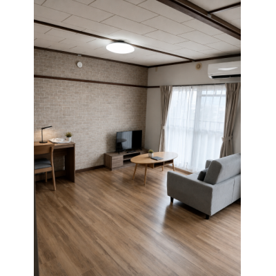 駅徒歩4分【Wi-Fi無料】✨家具家電付＆Pの物件画像