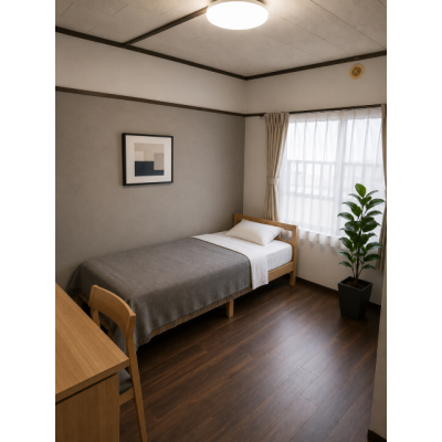 駅徒歩4分【Wi-Fi無料】✨家具家電付＆Pの物件画像
