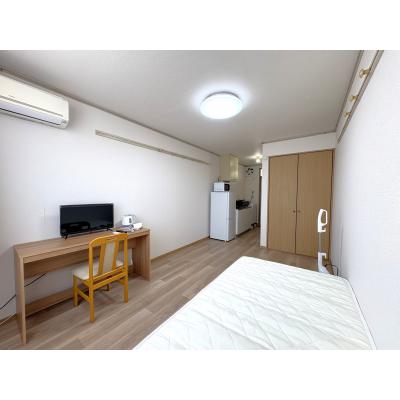 🔷🔹🔸🔶⭐駐車場付き🚙⭐エアコン、コンロ二口⭐1Rタイプ⭐室内洗濯機置き場あり⭐【禁煙&Wi-Fi無料】⭐🔶🔸🔹🔷「N3」の物件画像